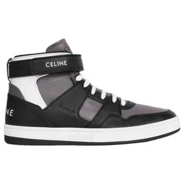 Celine Leather high trainers - image 1