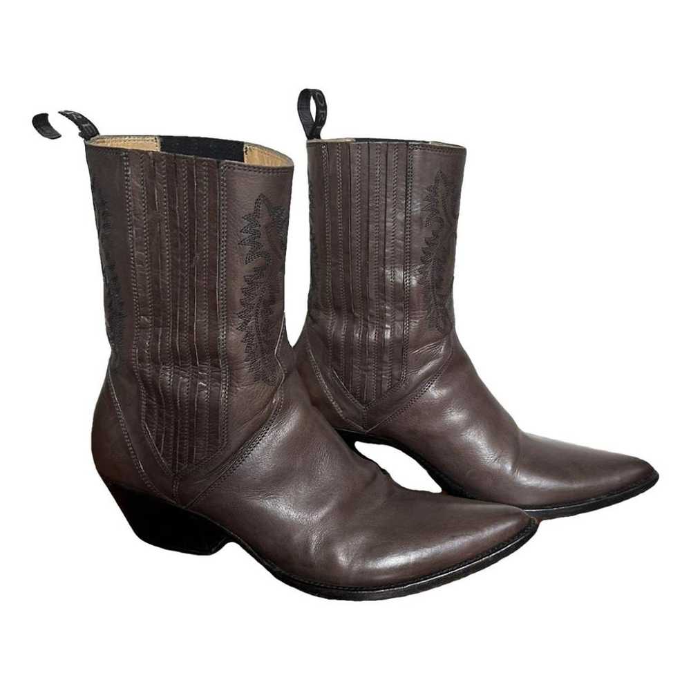 Sartore Leather cowboy boots - image 1