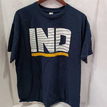 Indiana Pacers NBA Playoffs T Shirt Blue Men's Sz… - image 1