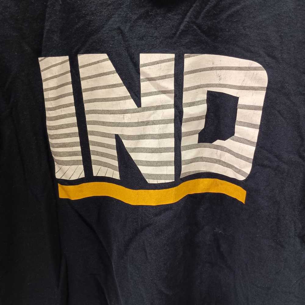 Indiana Pacers NBA Playoffs T Shirt Blue Men's Sz… - image 2