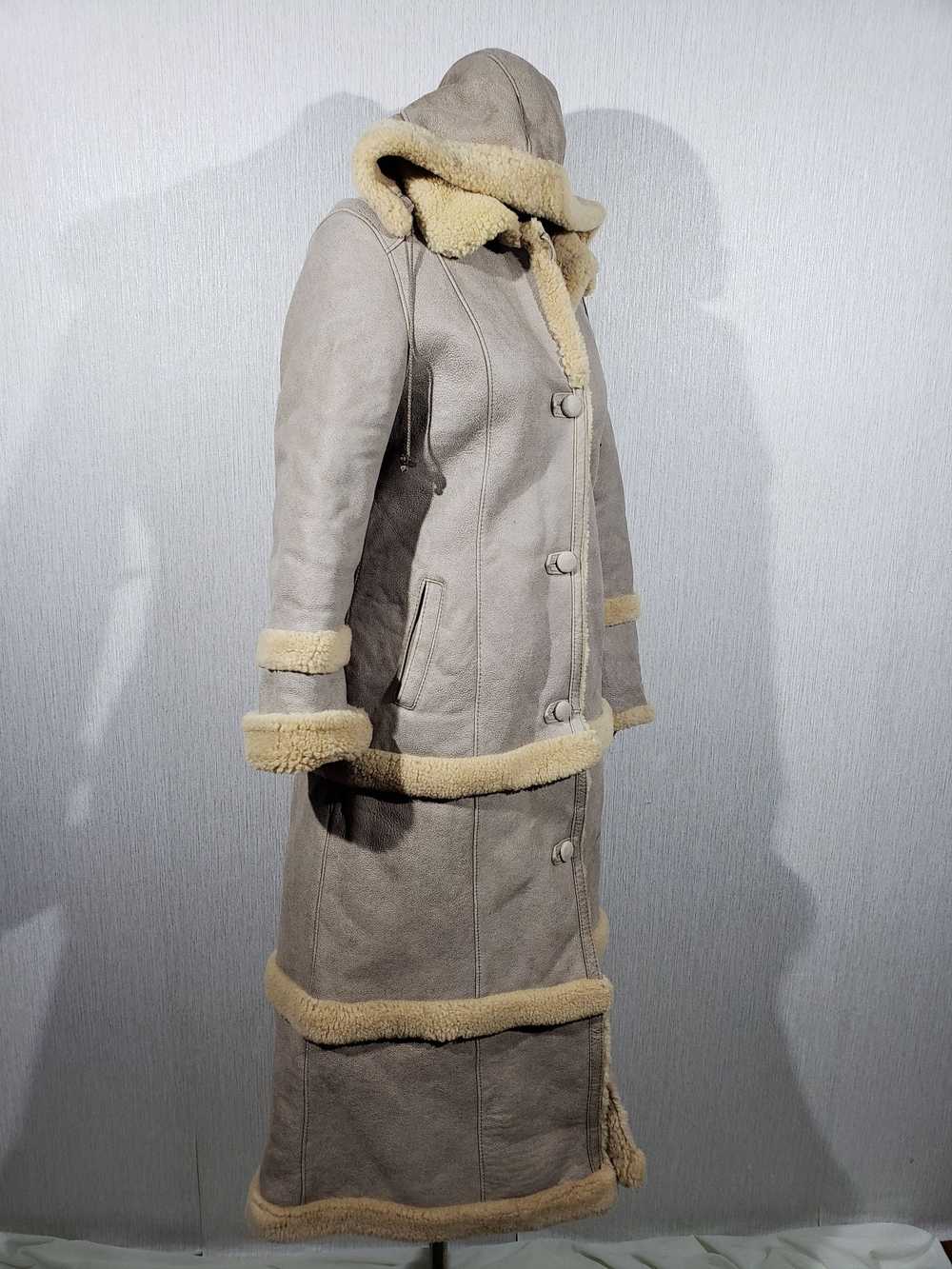 Leather Jacket × Sheepskin Coat Women's sheepskin… - image 4