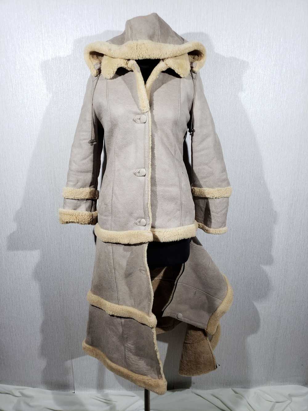 Leather Jacket × Sheepskin Coat Women's sheepskin… - image 5
