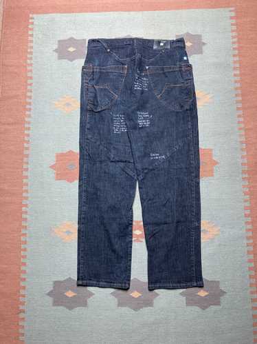 Jnco × Streetwear × Vintage Vtg y2k baggy jeans az