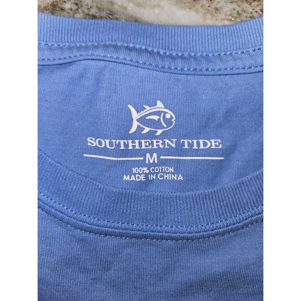 Southern Tide medium graphic tshirt blue - image 3