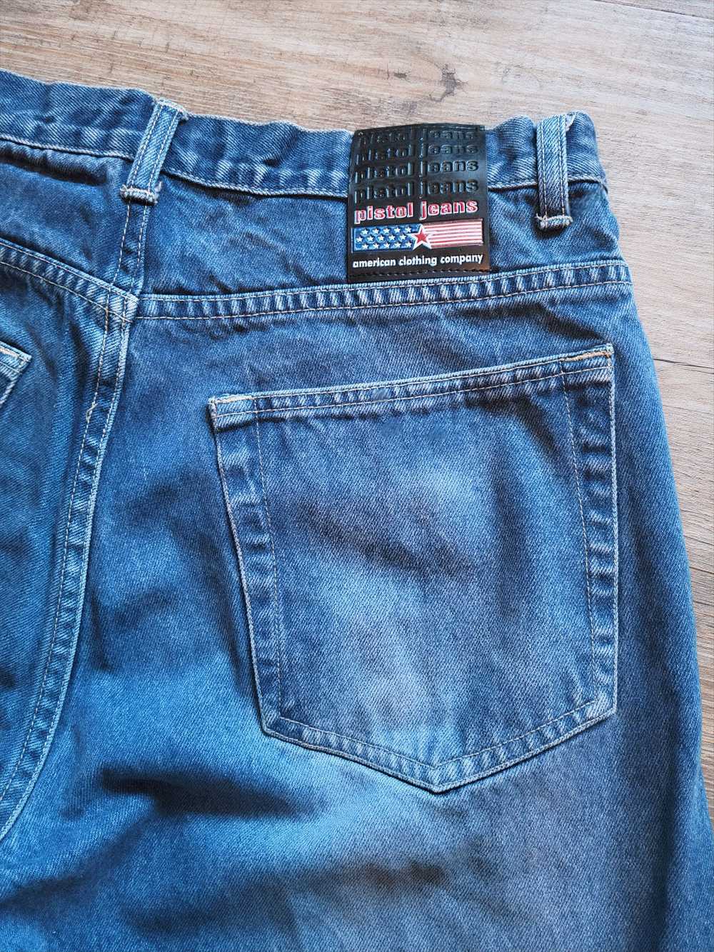 Japanese Brand × Streetwear × Vintage Pistol Jean… - image 3
