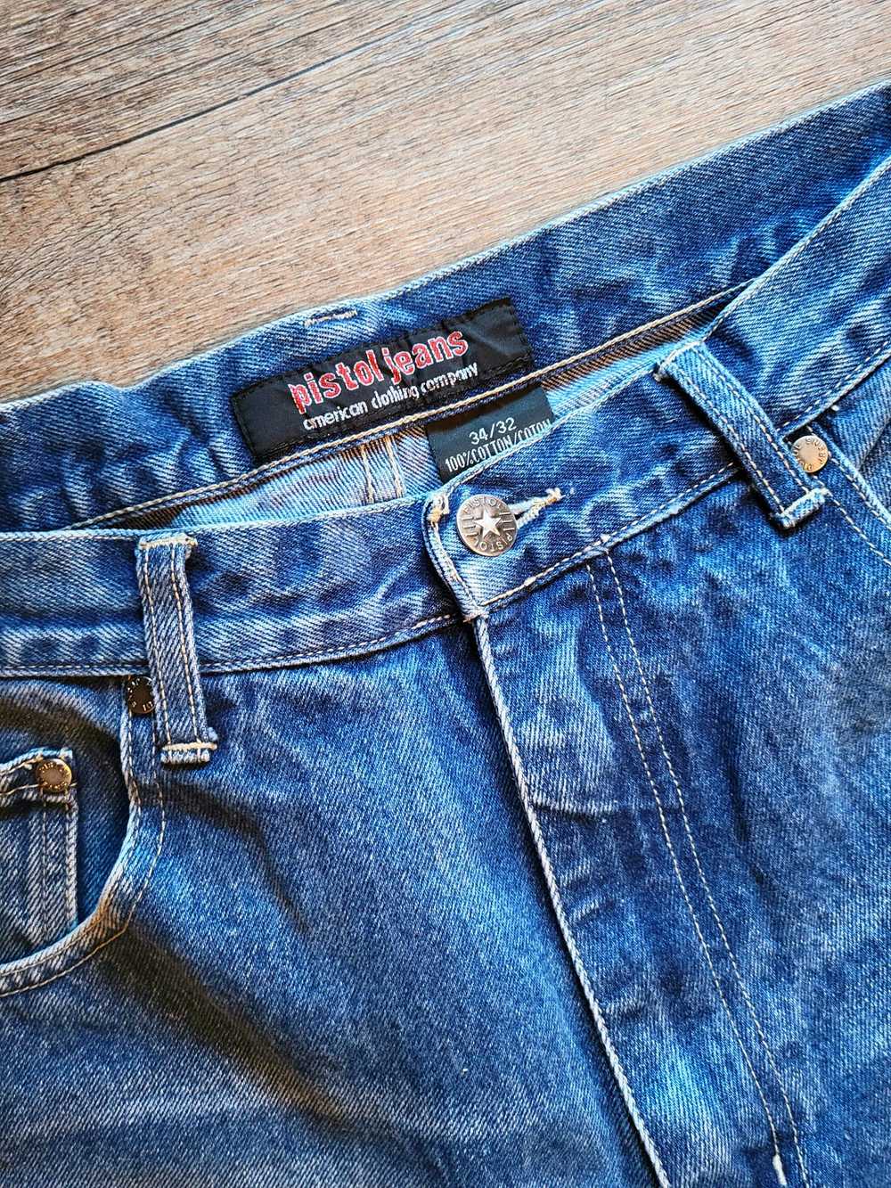 Japanese Brand × Streetwear × Vintage Pistol Jean… - image 4