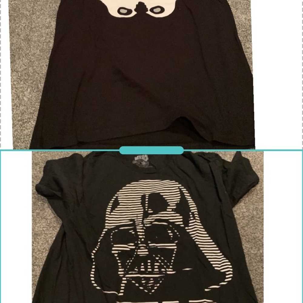 2 Star Wars shirts - image 1