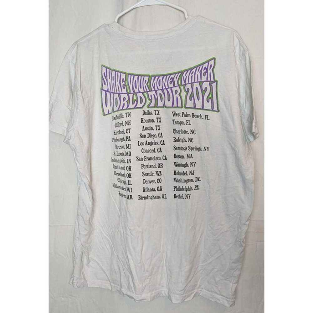 The Black Crowes Circle Tour Date White T-Shirt M… - image 5