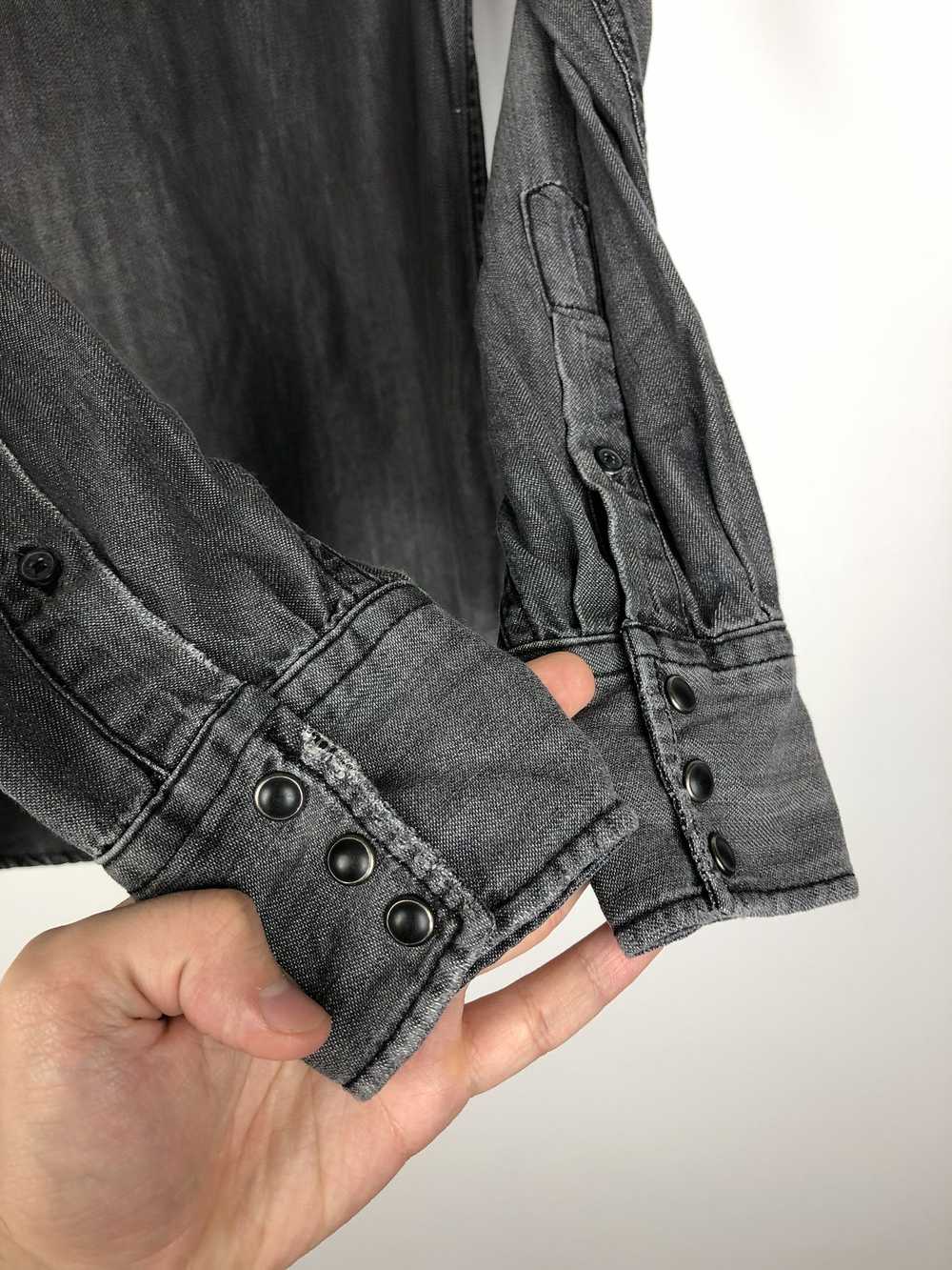 Replay Replay Gray Denim Shirt size S - image 8