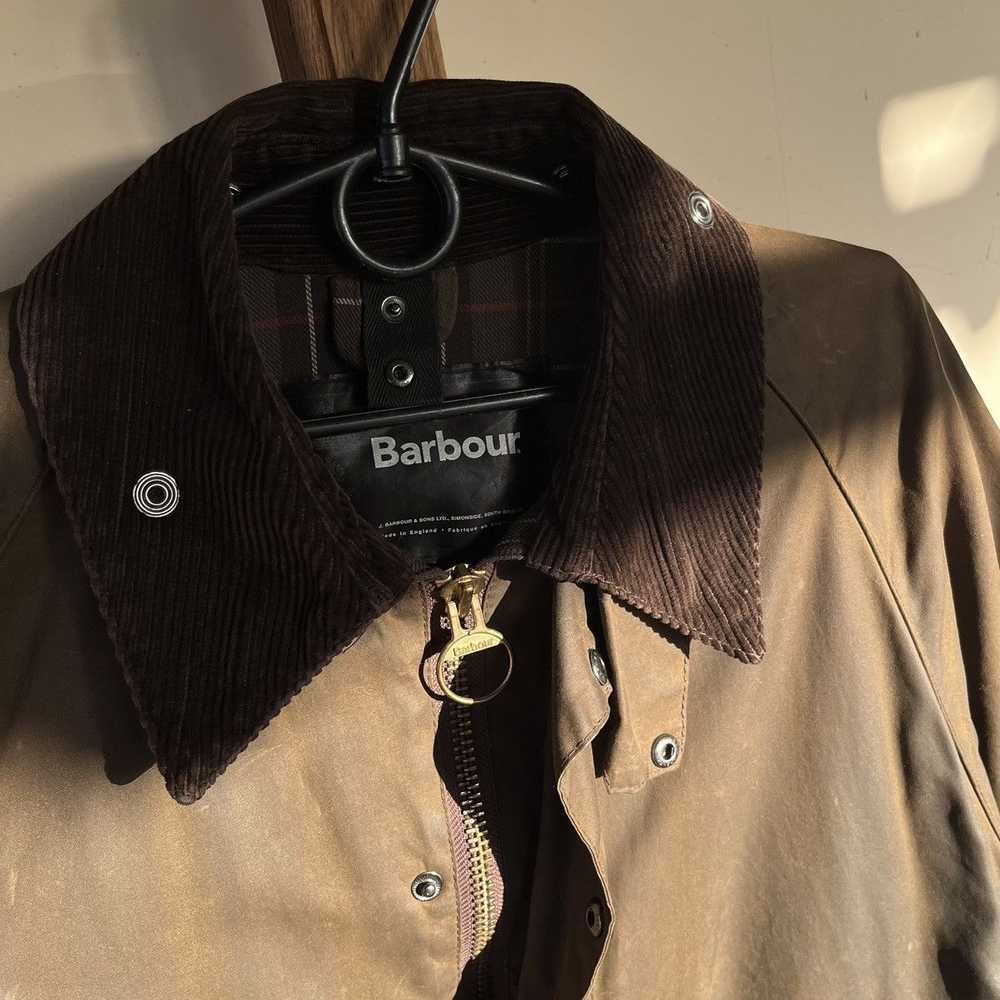 Barbour Barbour classic Beaufort wax jacket vinta… - image 6