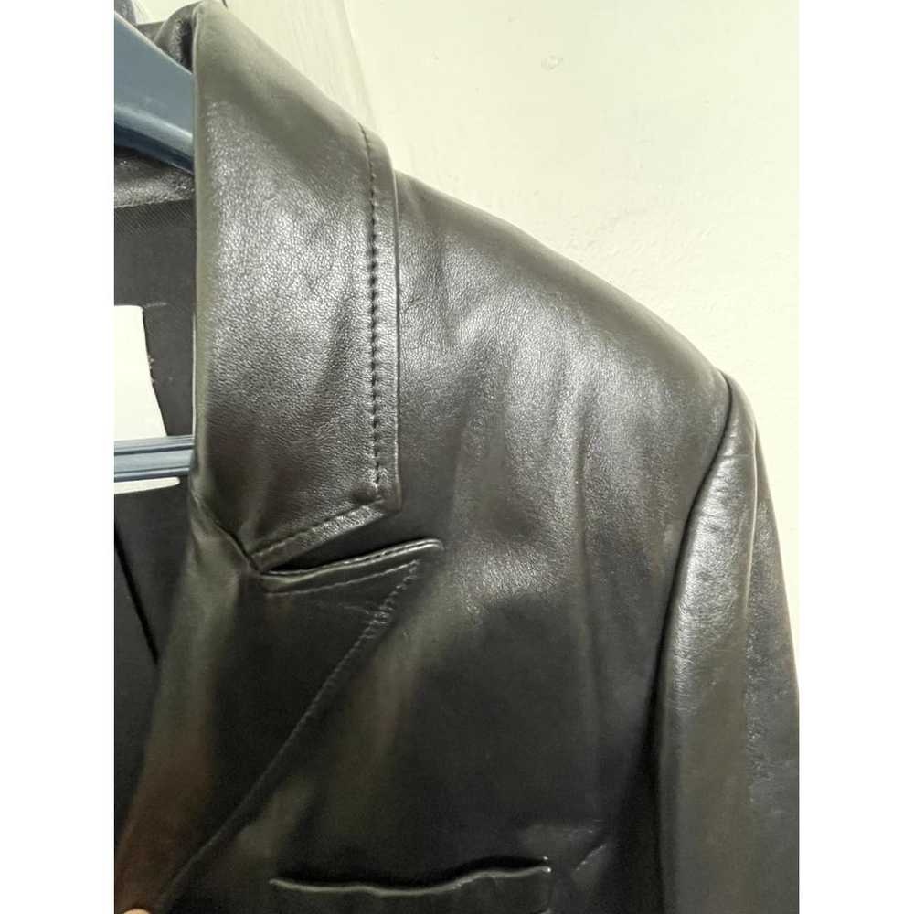 Sandro Fall Winter 2019 leather blazer - image 5