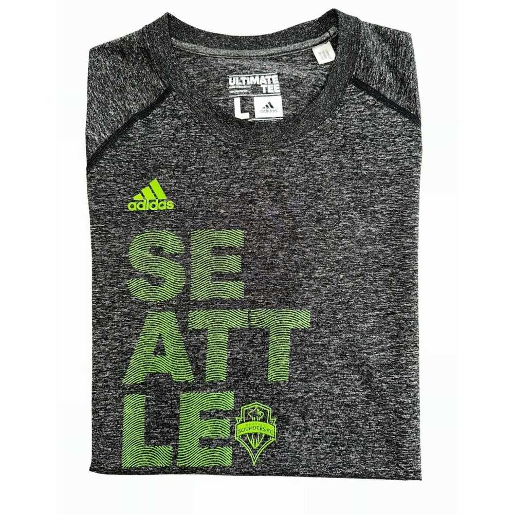 Adidas Climalite Men's L T-Shirt Seattle Sounders… - image 1