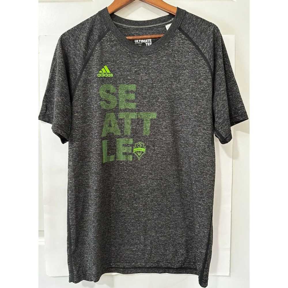 Adidas Climalite Men's L T-Shirt Seattle Sounders… - image 5