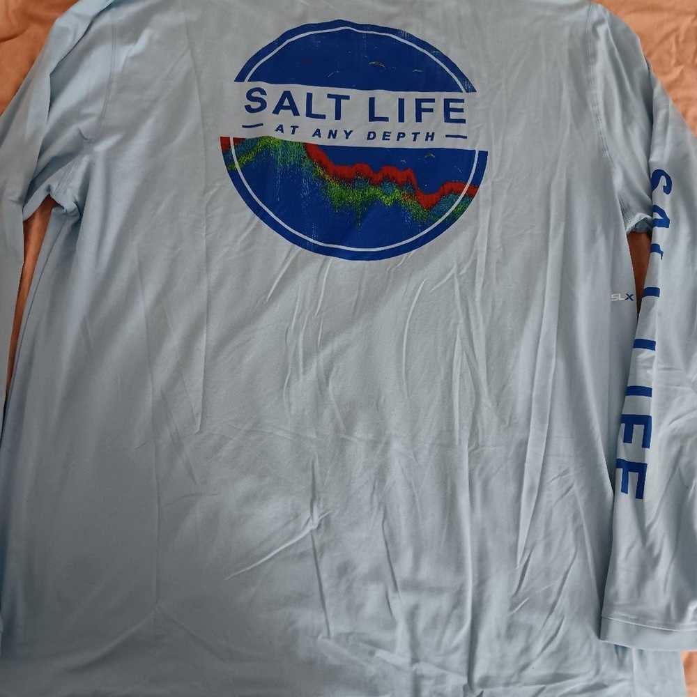 The Salt Life Shirt Longsleeves Fishing Surfing g… - image 4