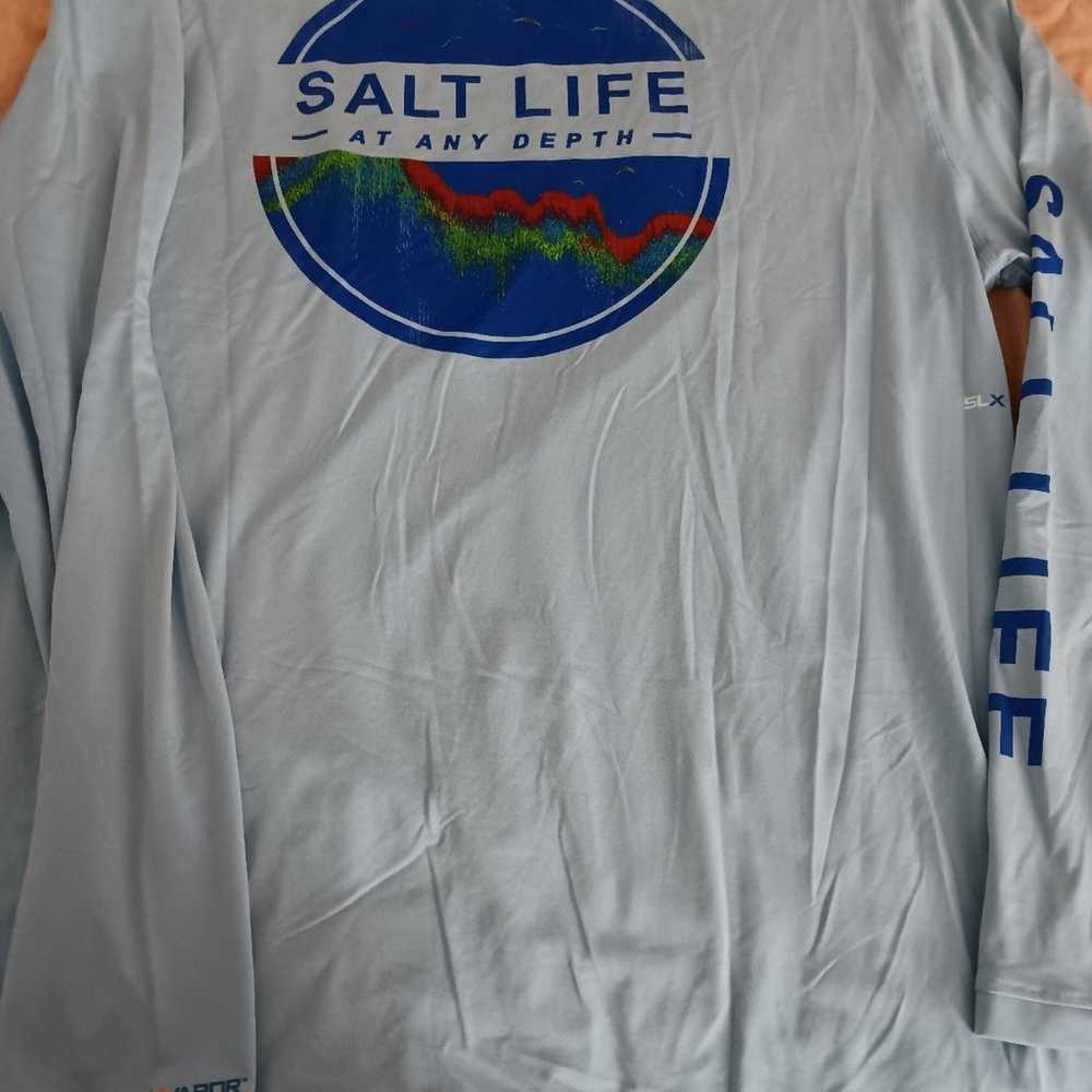 The Salt Life Shirt Longsleeves Fishing Surfing g… - image 6