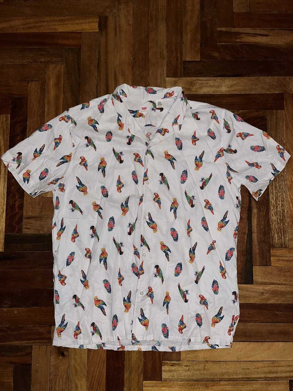 Hawaiian Shirt × Levi's × Streetwear Levi’s x Par… - image 1