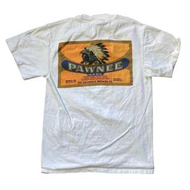 90s pawnee beer tee shirt