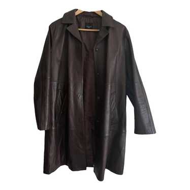 Max Mara Weekend Leather trench coat - image 1