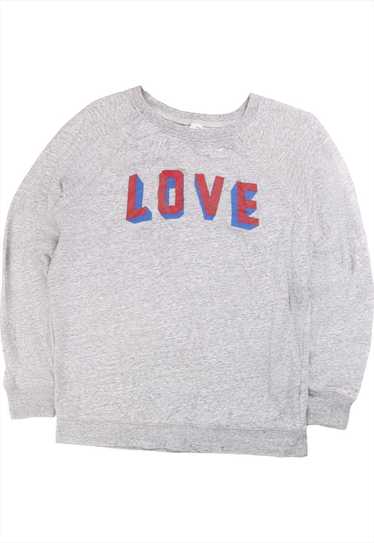 Vintage 90's Old NAvy Sweatshirt Love Spellout Cre