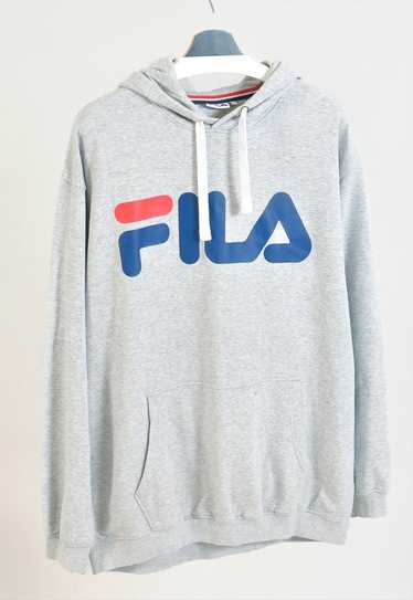 Vintage 00s FILA hoodie in grey