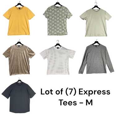Forever 21 Men's T-Shirt Lot 7 M Short Sleeve Mul… - image 1