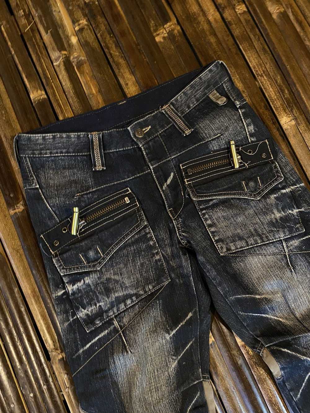 PPFM PPFM Multi Zipper Jeans - image 2