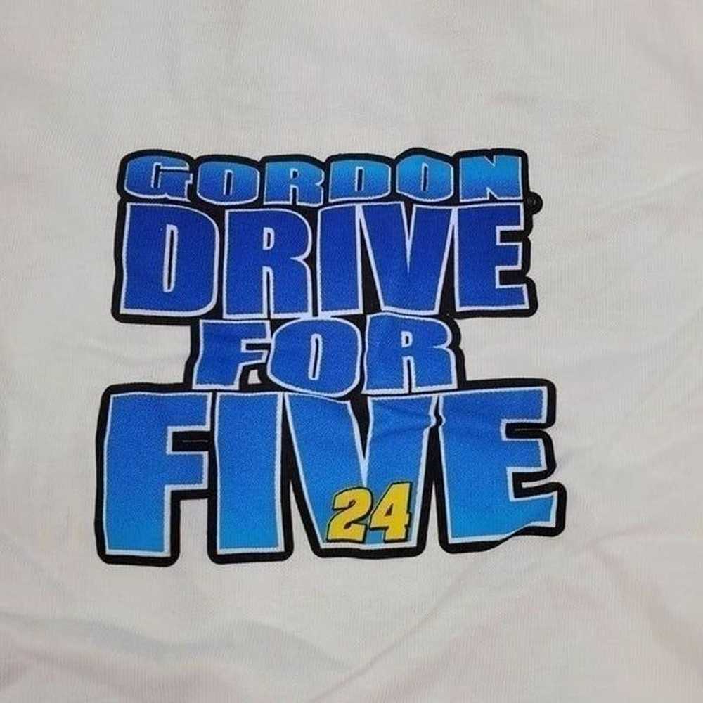 Jeff Gordon T Shirt Chase Authentics Drive For 5 … - image 4
