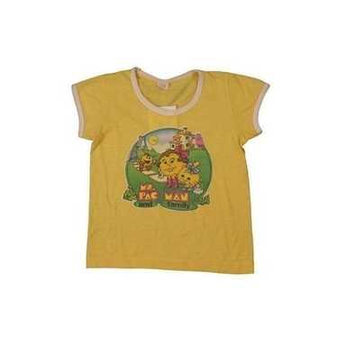 Vintage 90s MS. Pac-Man and Family Tee Shirt Smal… - image 1
