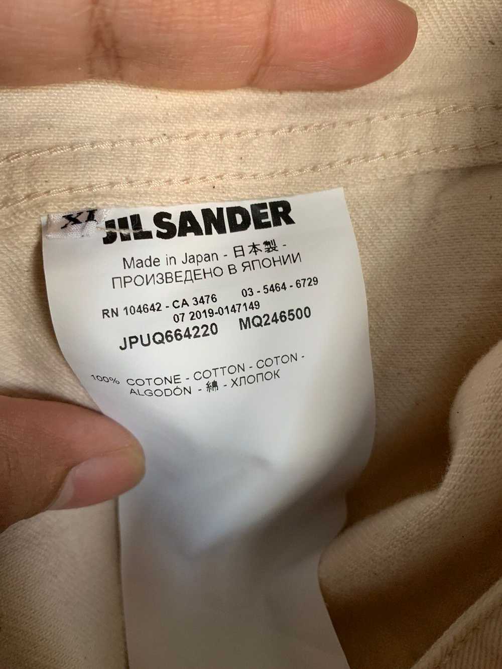 Jil Sander Jil Sander Dry Japanese Denim Shirt Ja… - image 7