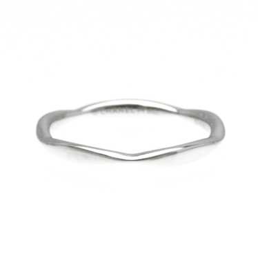 CHANEL Camellia Ring Platinum Fashion No Stone Ba… - image 1