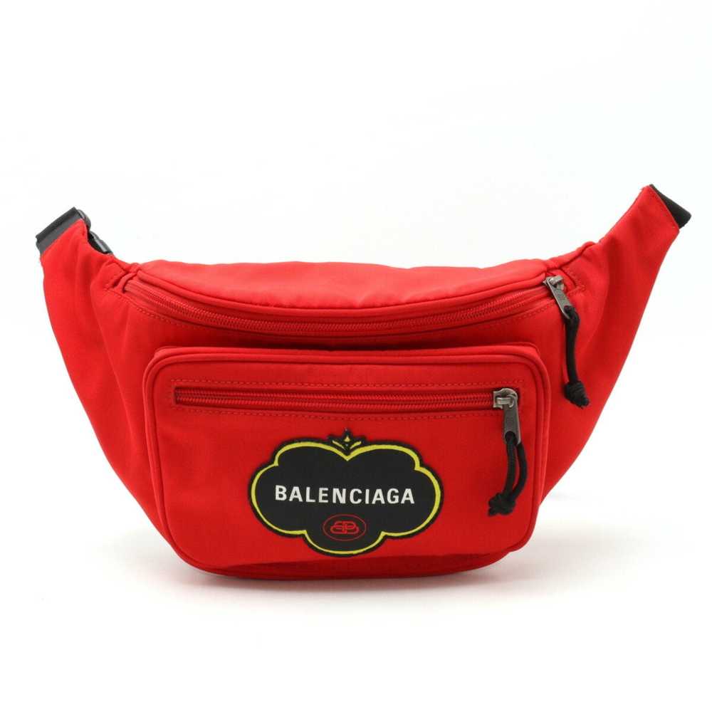 BALENCIAGA patch belt bag waist pouch body hip ny… - image 1