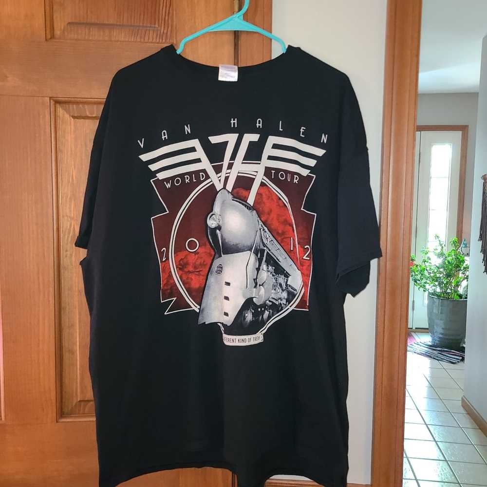 Van Halen 2XL 2012 Concert Tshirt Double Sided - image 1