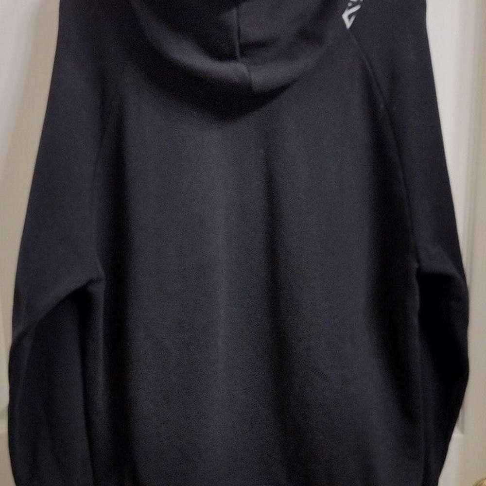 Street Wear Black Hoodie, Cool Gamer Unisex Top XL - image 5