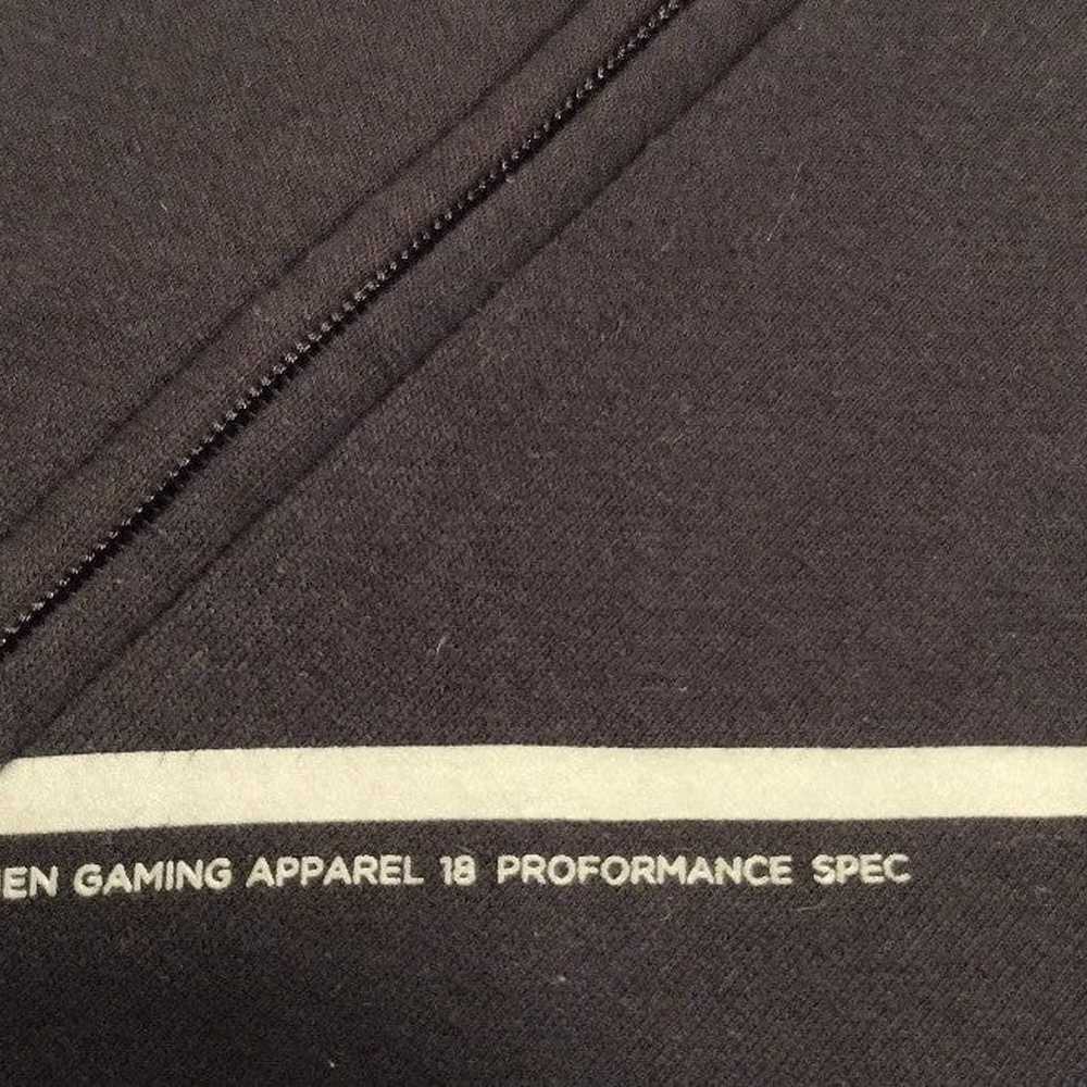 Street Wear Black Hoodie, Cool Gamer Unisex Top XL - image 7