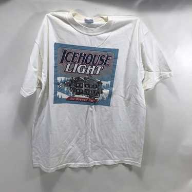 XL Icehouse Beer Swag T-Shirt Vintage 90s Rusty's… - image 1