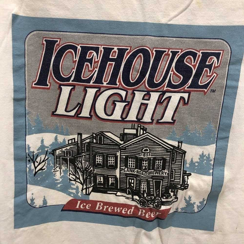 XL Icehouse Beer Swag T-Shirt Vintage 90s Rusty's… - image 2