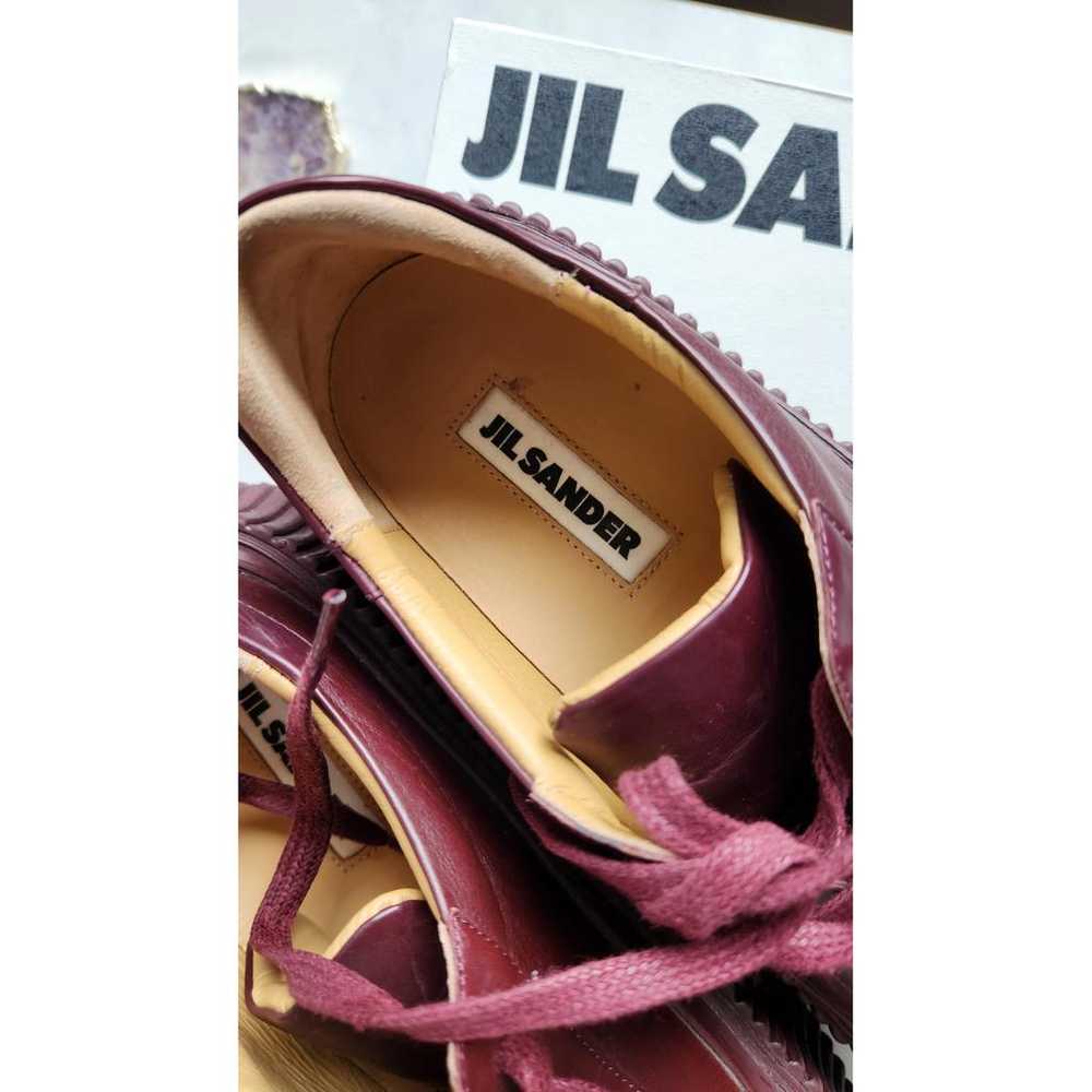 Jil Sander Leather trainers - image 3