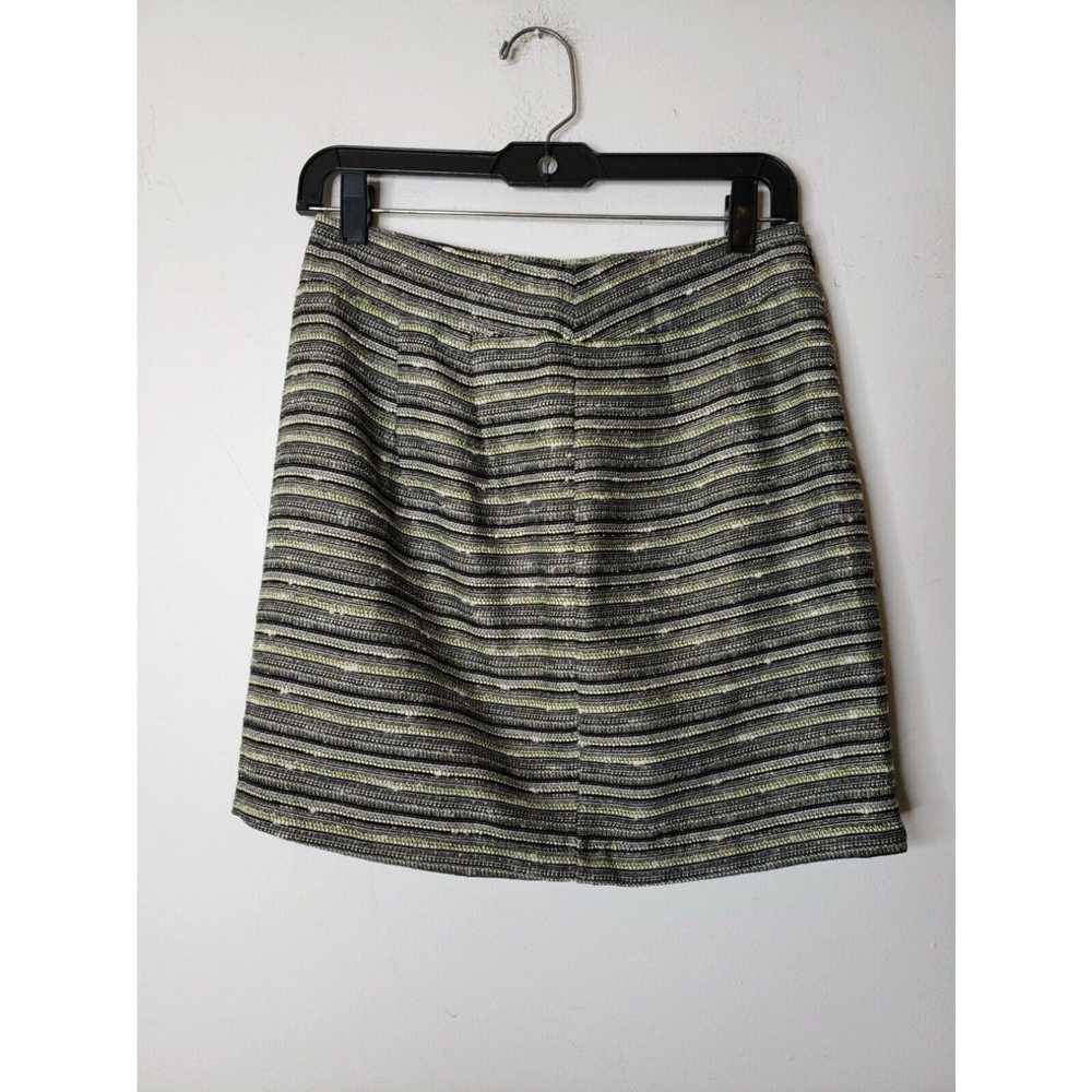 Mossimo Mossimo Women's Skirt Size 2 Green Silver… - image 1