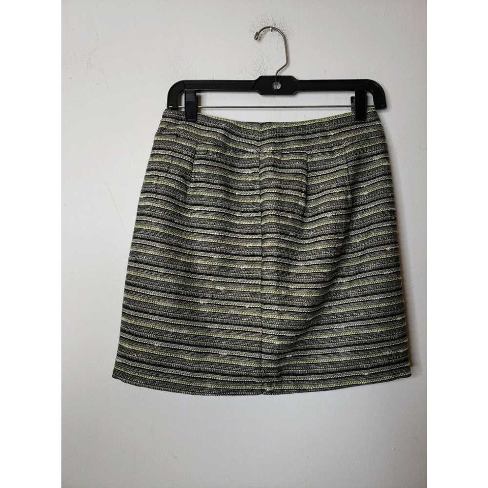 Mossimo Mossimo Women's Skirt Size 2 Green Silver… - image 3