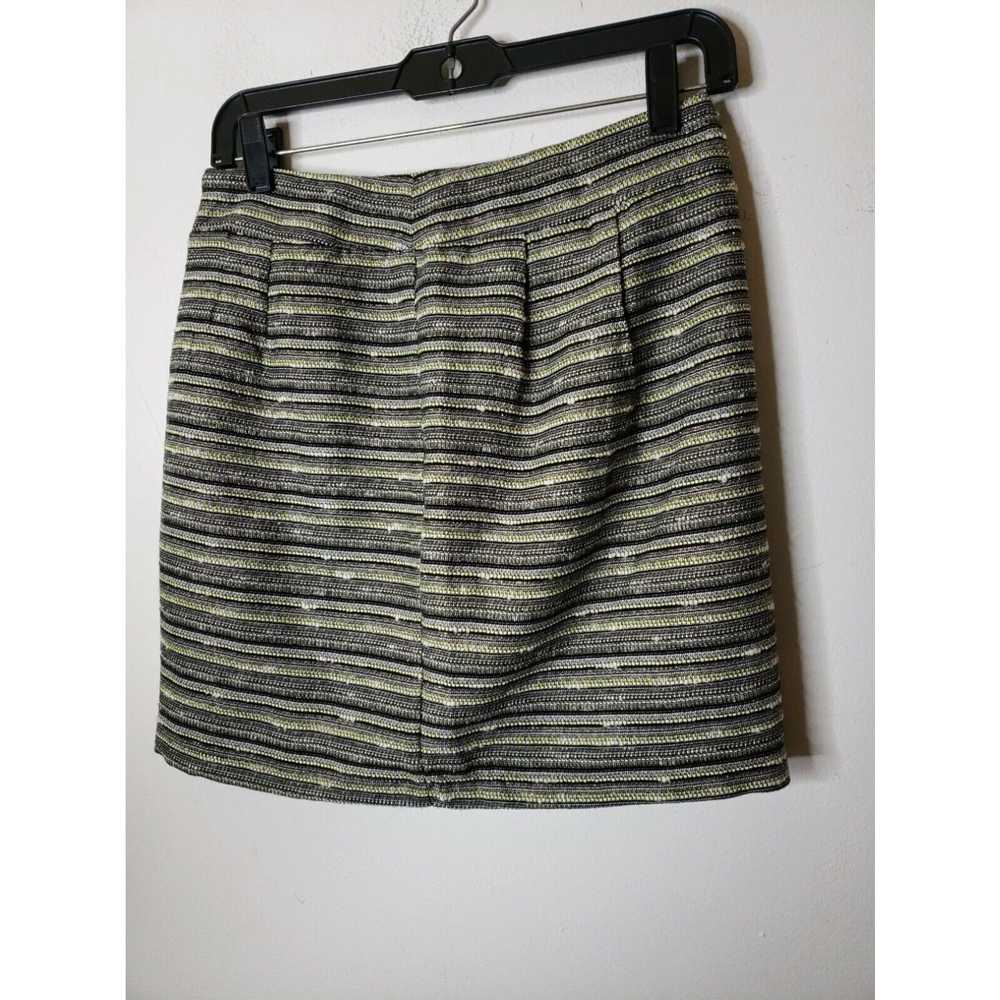 Mossimo Mossimo Women's Skirt Size 2 Green Silver… - image 4