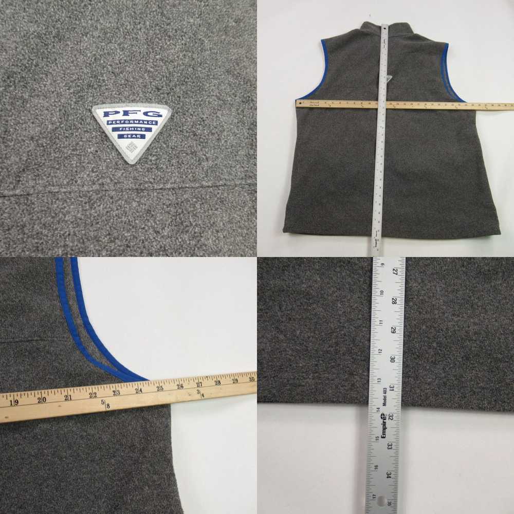 Vintage Columbia PFG Vest Mens 2XL Sleeveless Zip… - image 4