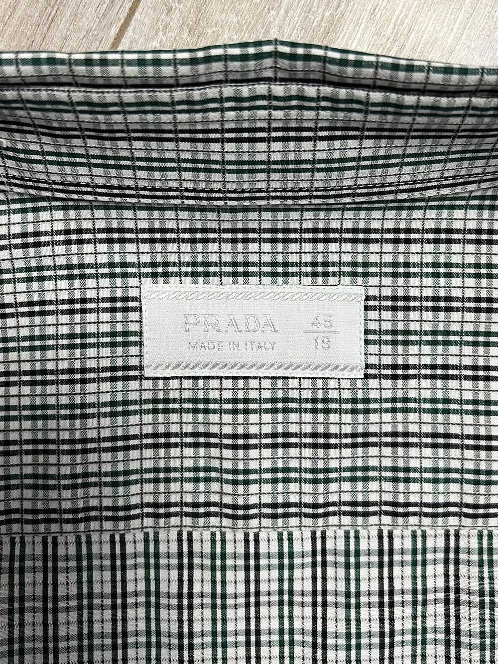 Prada PRADA MILANO Shirt Button Up Classic Cotton… - image 9