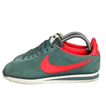 Nike Nike Cortez Anti-Fur 2012 Shoes Green Red 8.5