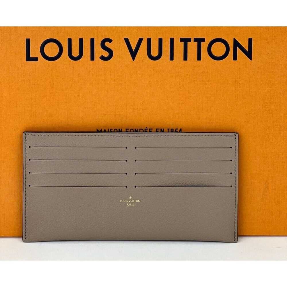 Louis Vuitton 8 Credit Card Insert Beige Empreint… - image 1