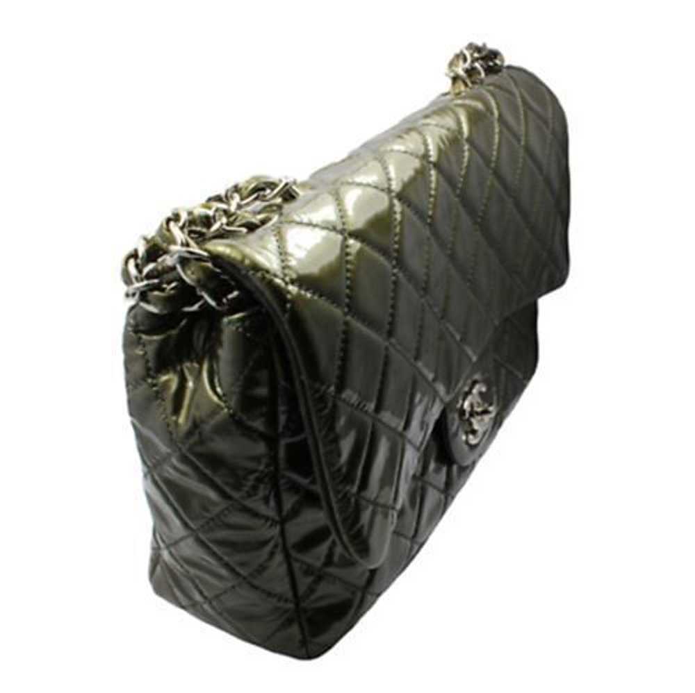 2008 Chanel Classic Jumbo Quilted Patent Leather … - image 5