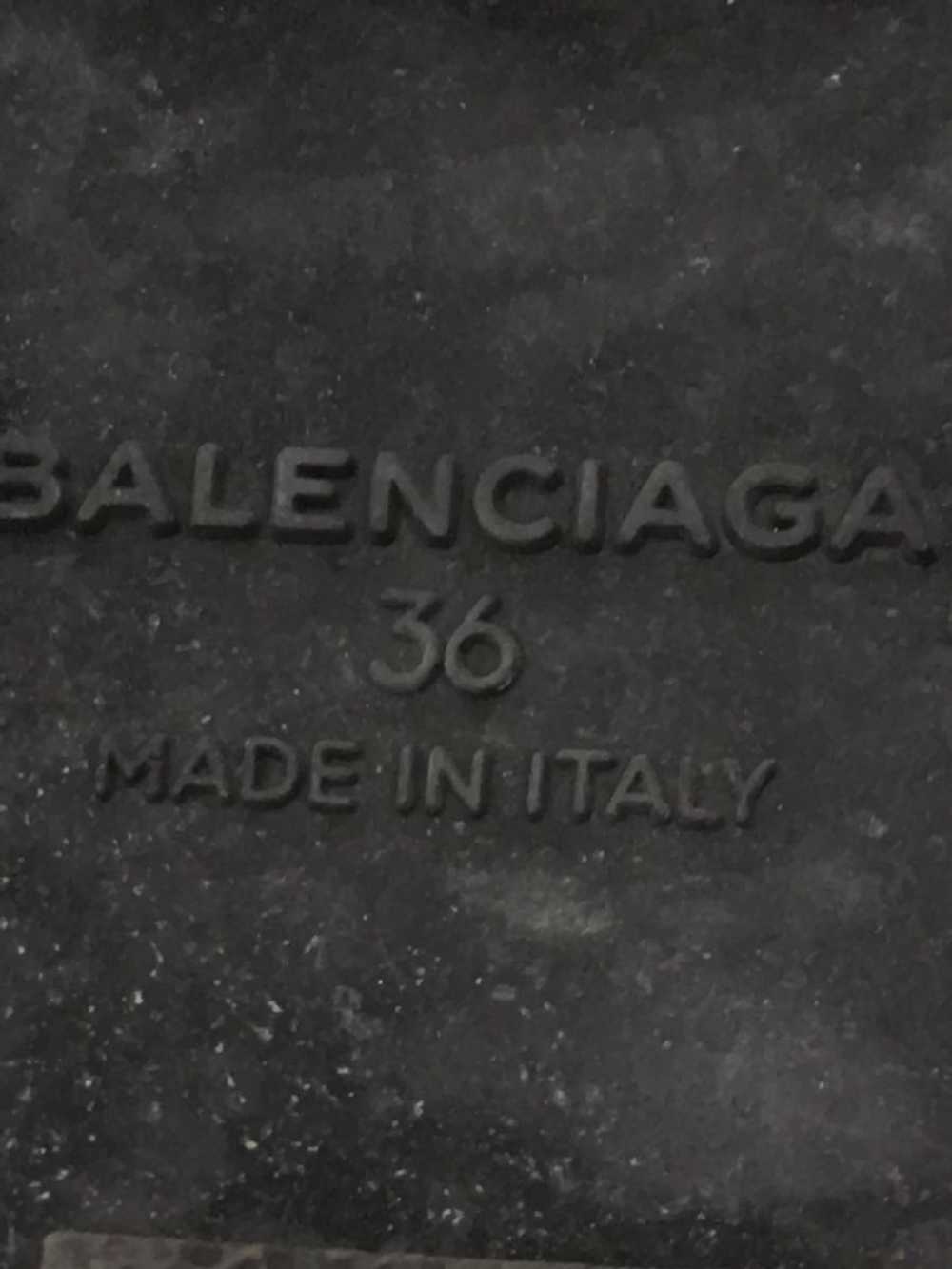 Balenciaga Low Cut Sneakers/36/Wt/Runner Blanc/Co… - image 4