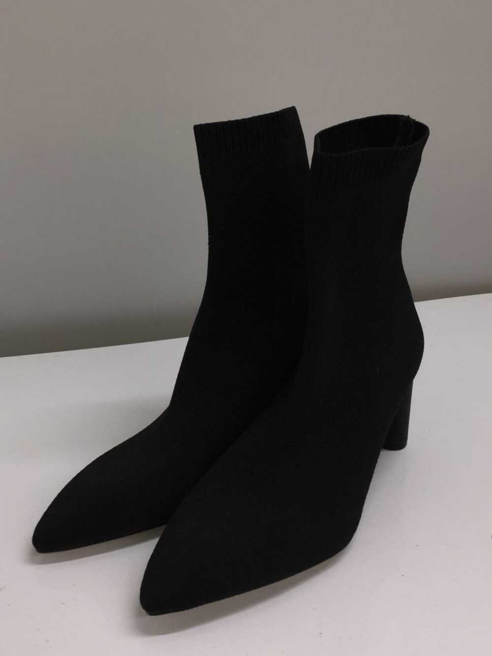 Zara Short Boots/Sock Boots/Heel/36/Black/Black/C… - image 2