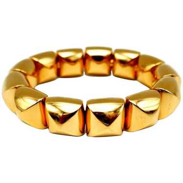 Vhernier Freccia Yellow Gold Bangle Bracelet - image 1