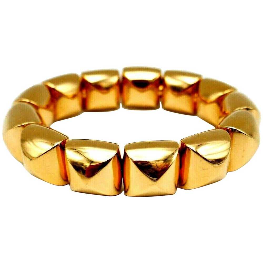 Vhernier Freccia Yellow Gold Bangle Bracelet - image 7