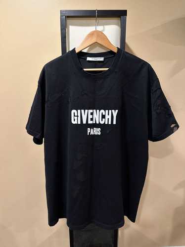 Givenchy Givenchy Destroyed / Distressed Black Pa… - image 1